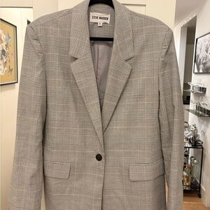 Steve Madden Checkered Blazer